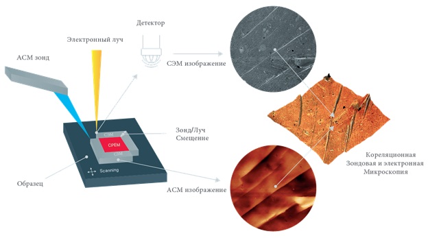 Корреляционная Зондовая и Электронная Микроскопия – КЗЭМ